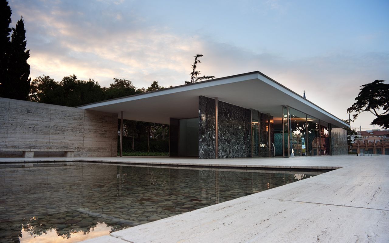 密斯凡德罗巴塞罗那博览会德国馆1929miesvanderrohedeutscher