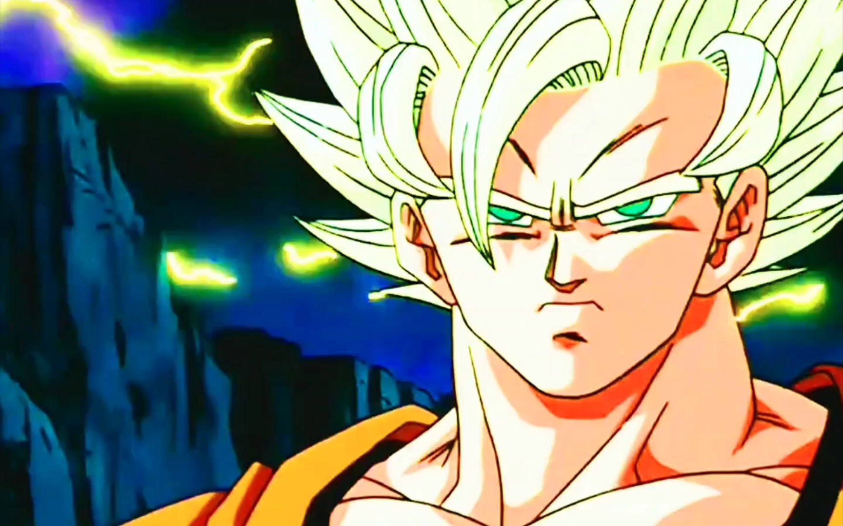 龙珠:超二悟空抬头看天空真的酷啊