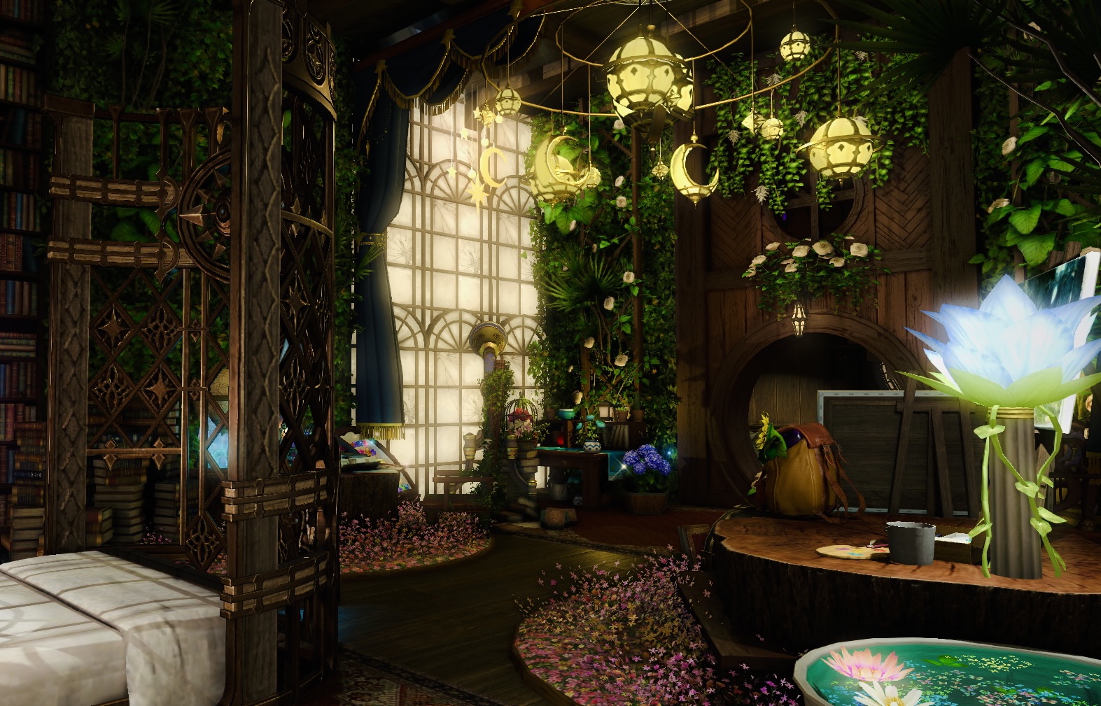 「魔法师的红屋顶」s房 森系