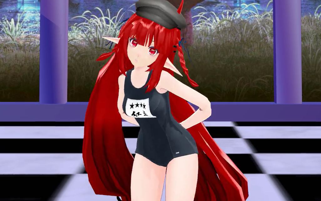 活动作品mmd明日方舟红豆穿上了死库水并向你请求信赖触摸