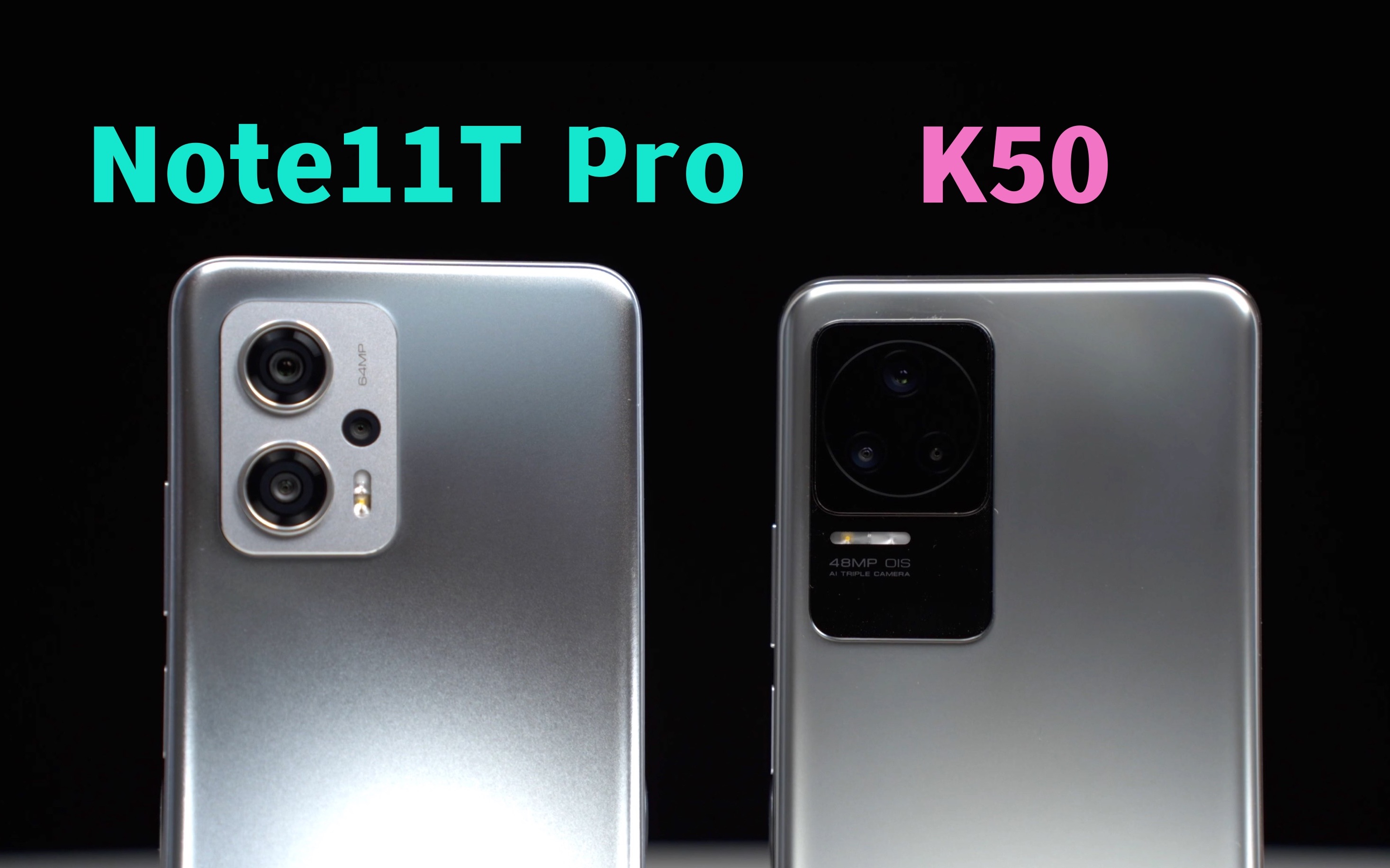 相同品牌,配置相似,差距却如此之大?红米Note11TPro对比K50