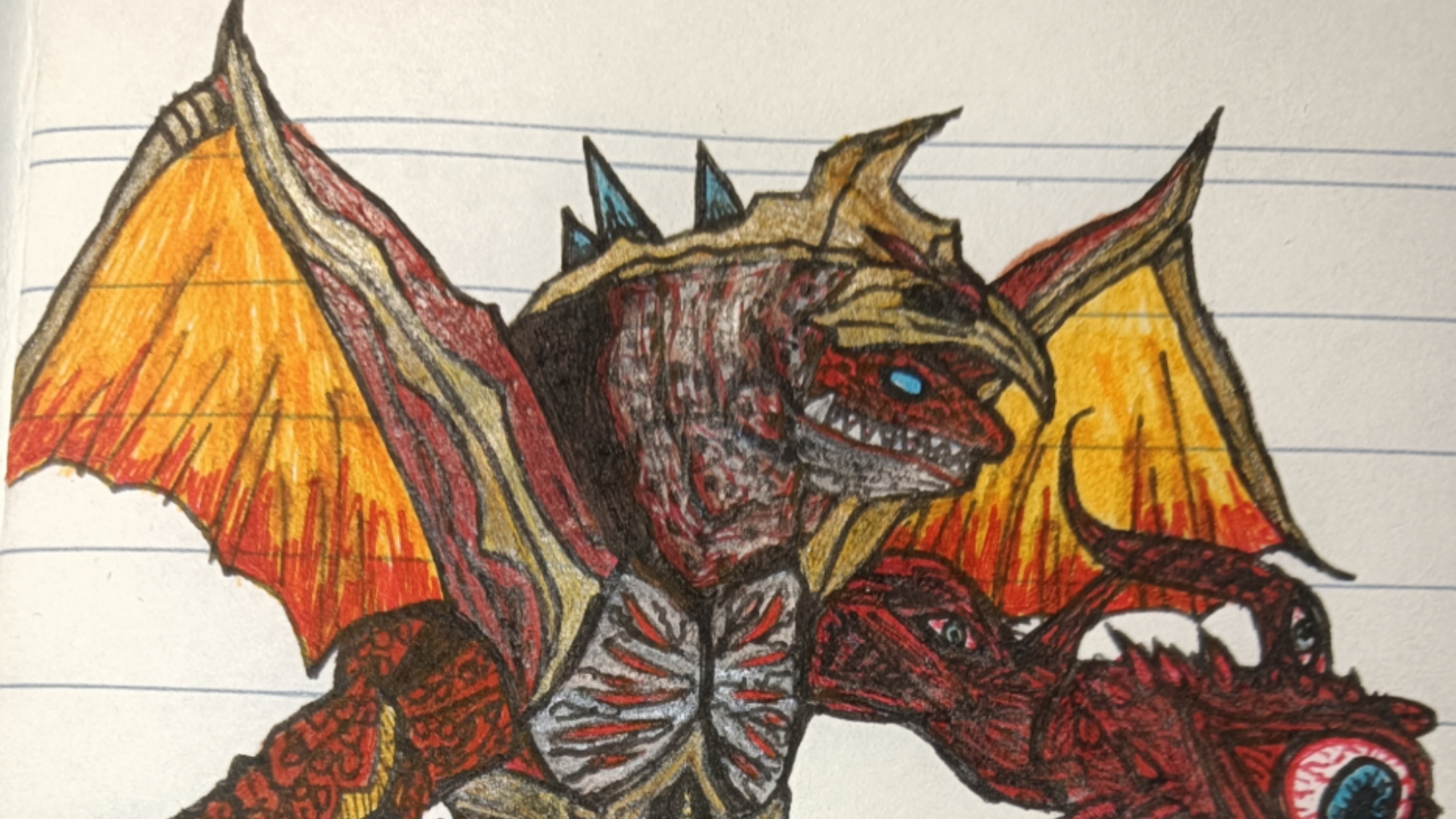 【绘画】超融合兽 法伊布王(五帝兽)