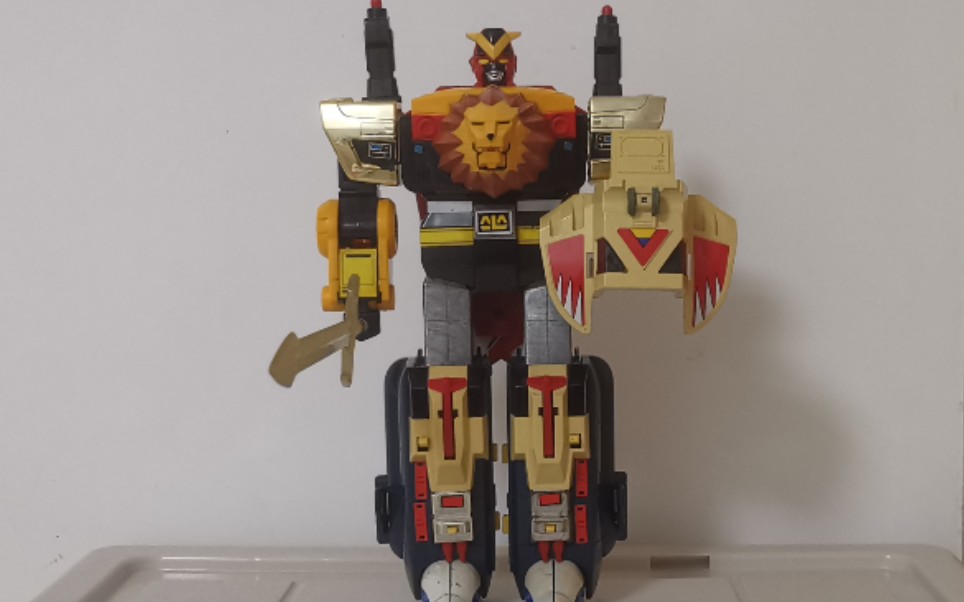 《姣哥模玩》超兽战队dx,1号合体机器人,海陆空三合一!