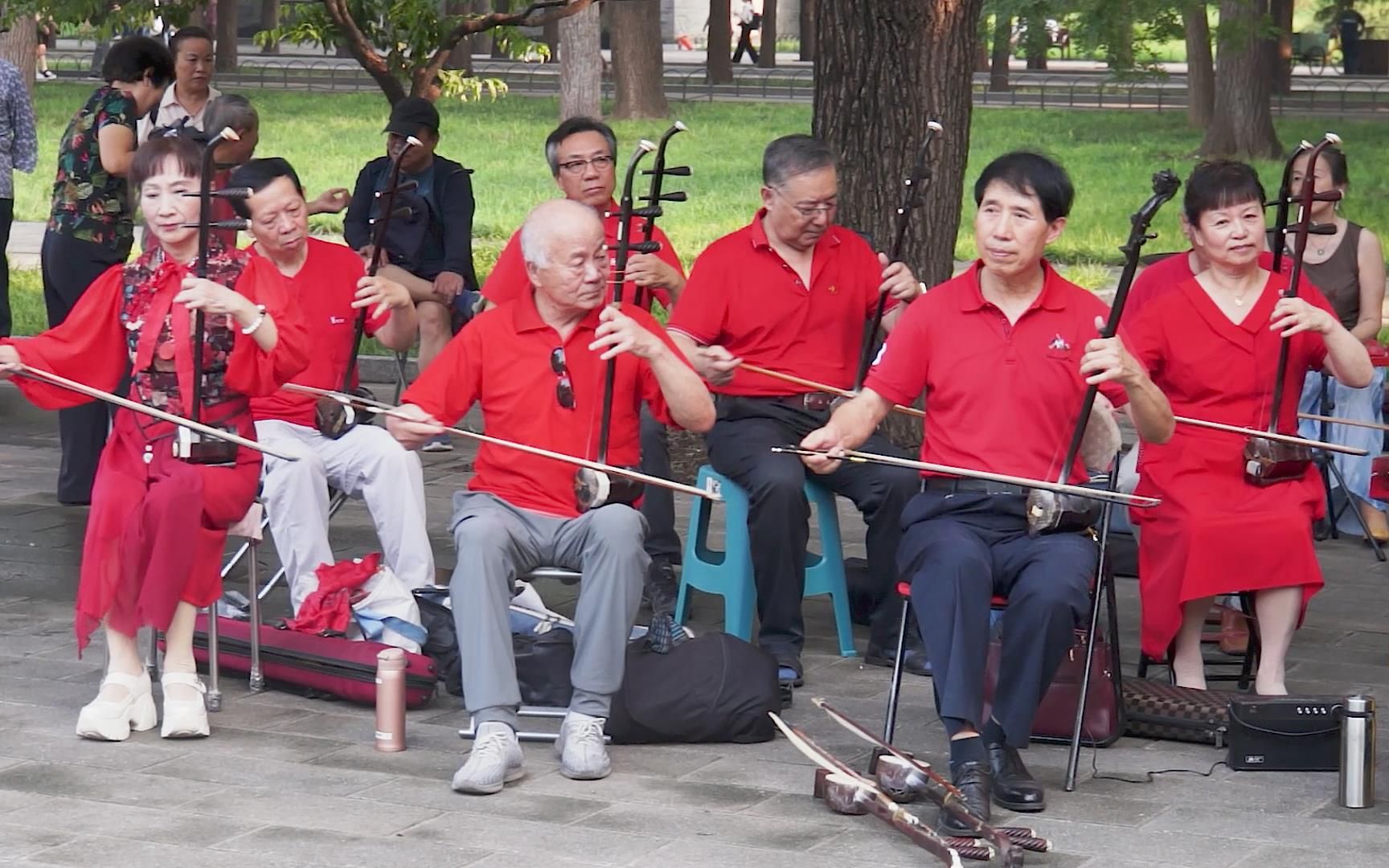 民乐演奏《步步高》,北京天坛琴之声民乐队哔哩哔哩bilibili