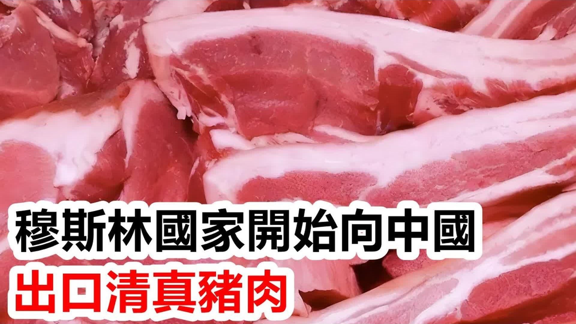 穆斯林国家开始向出口清真猪肉