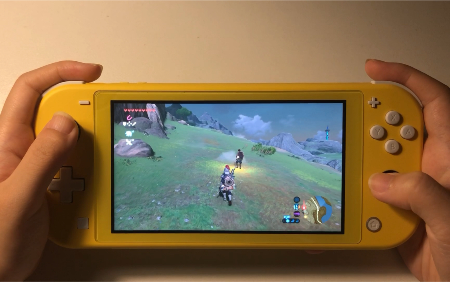 =switch lite塞尔达传说=游戏中那些旅行者都要去往哪里?