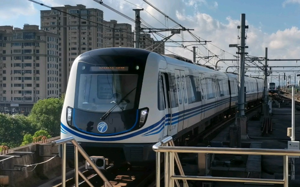 【宁波地铁1号线】0119#一期车进高桥西站 霞浦站方向_哔哩哔哩_bilib