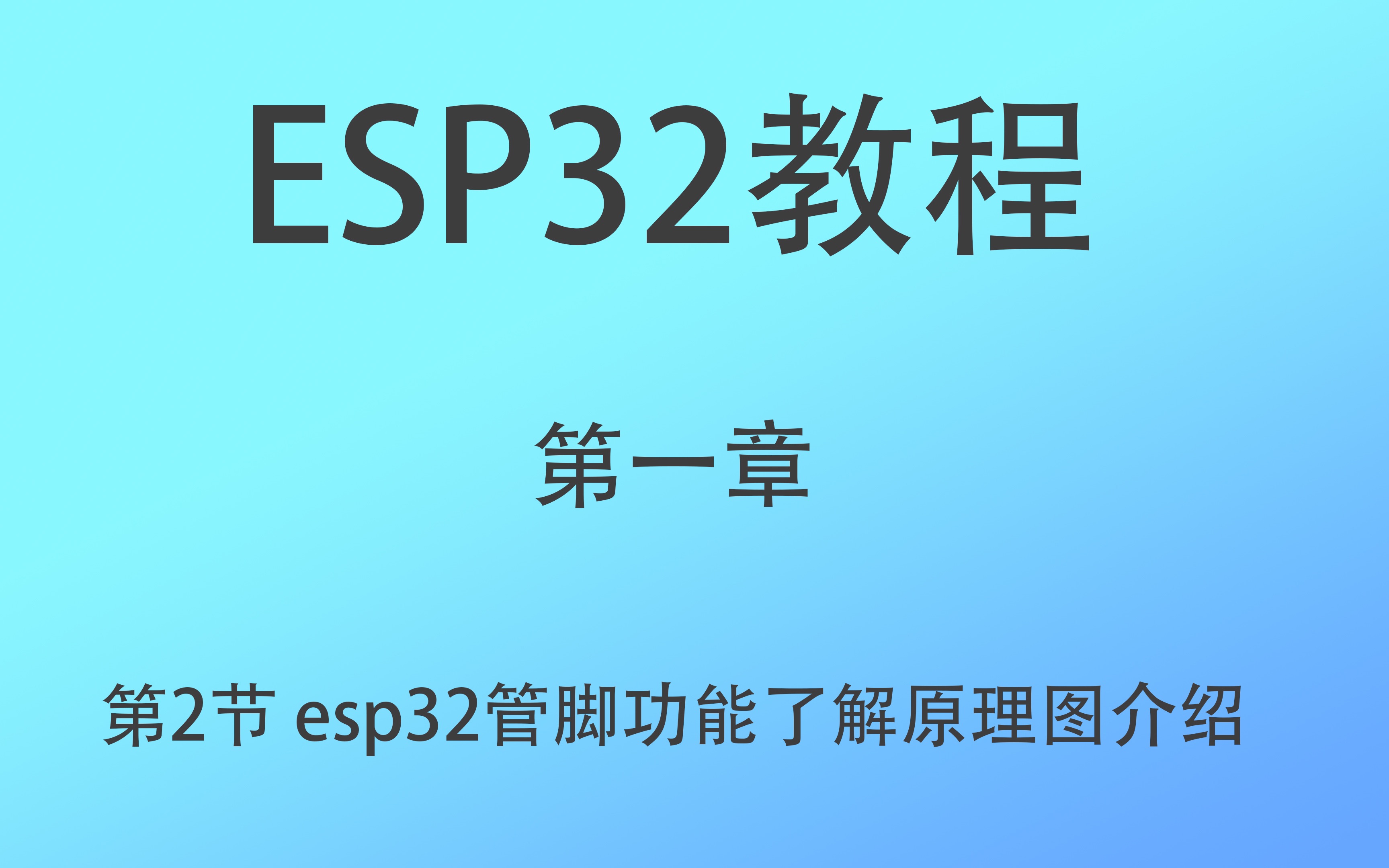 ESP32教程 单片机教程 esp32教程 第一章2 arduino开发哔哩哔哩bilibili