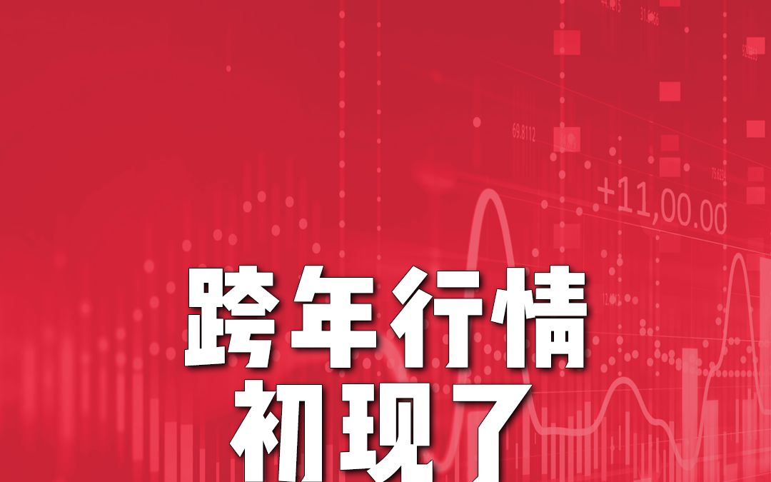 现大盘走势,显现跨年行情,这些板块抓机会!哔哩哔哩bilibili