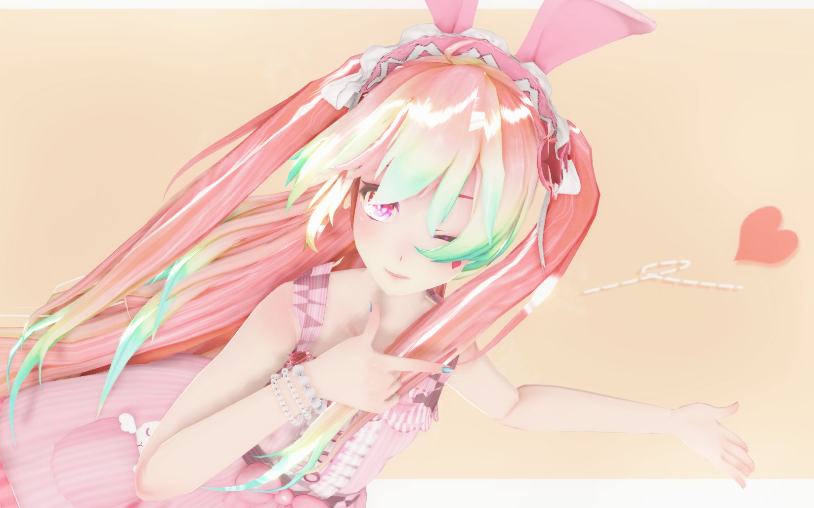 [图]【初音MMD】喜欢的心情要克制不住了【会心一击】