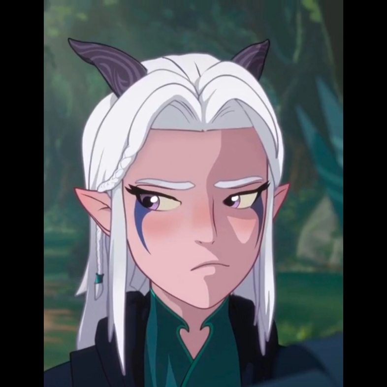 龙王子:rayla表情合集