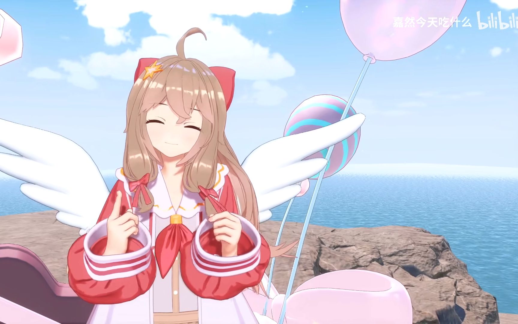 录屏切片嘉然它