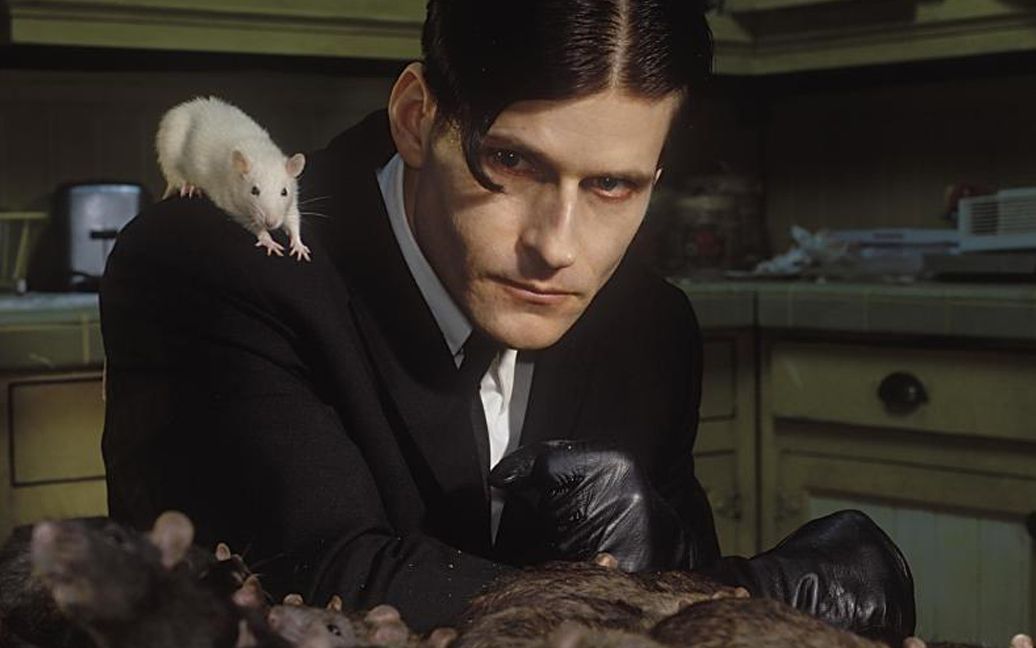 哥特式黑暗恐怖电影驭鼠怪人操控老鼠报复老板