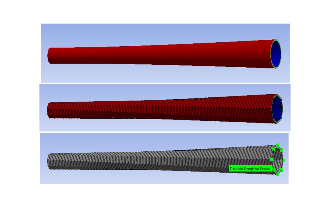 [图]Ansys Workbench，分别使用实体单元与梁单元进行轴的校核，步骤详细，仅供参考。