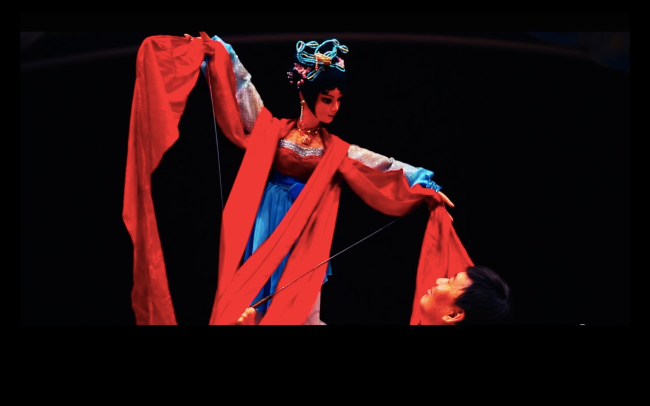 毛概随剪牵丝戏杖头木偶霹雳布袋戏