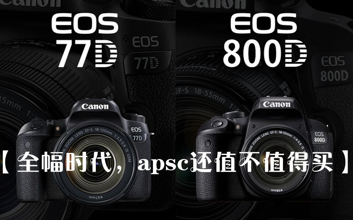 【全幅当道的时代,apsc截幅机值不值得买】金叔买77D的理由
