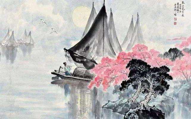 [图]【课文朗读】《古词：春江花月夜-张若虚》-部编人教版 统编版 高中语文 教材 选修 上册 YW203-090,高二，上学期