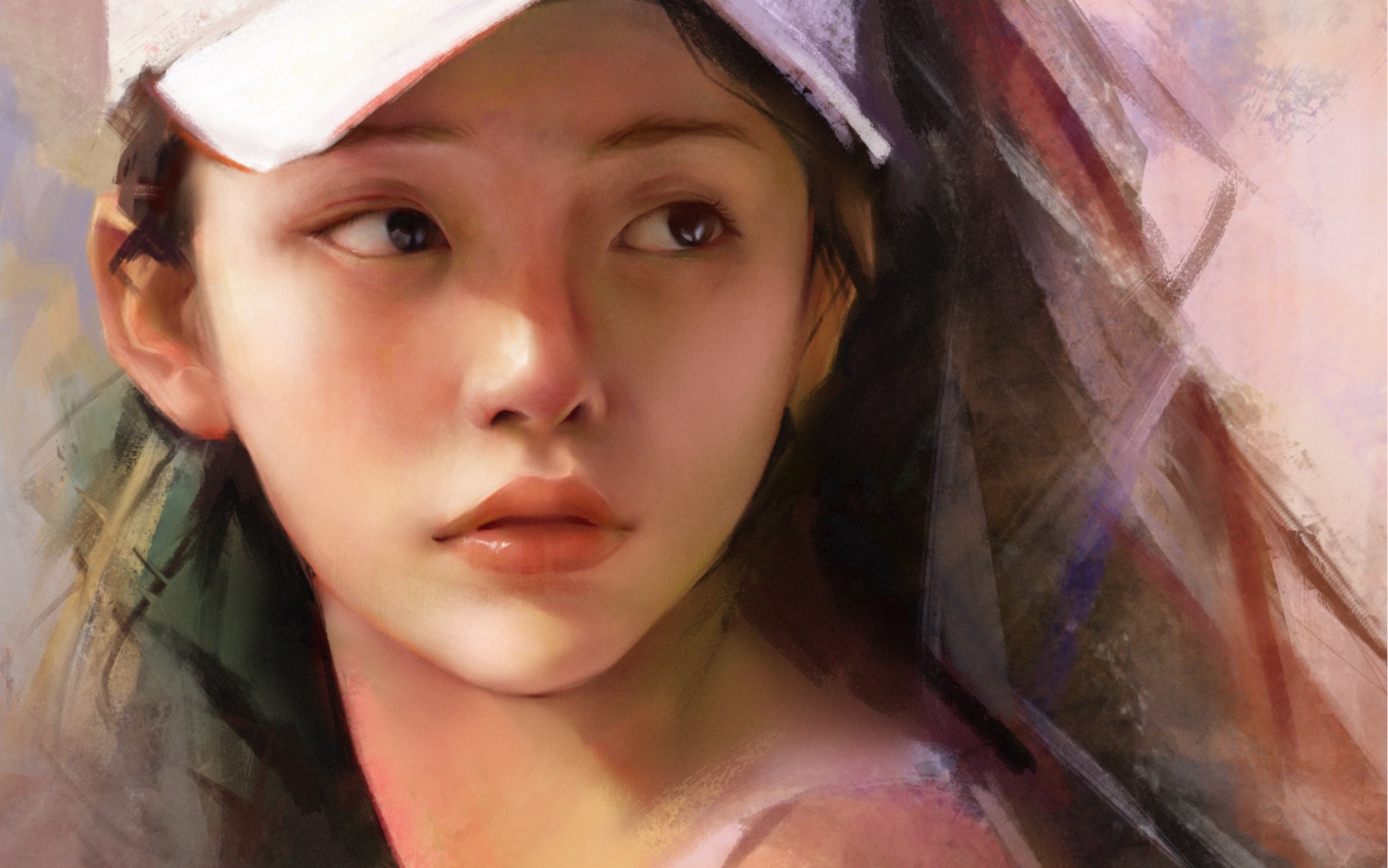 【ps板绘】色彩肖像练习