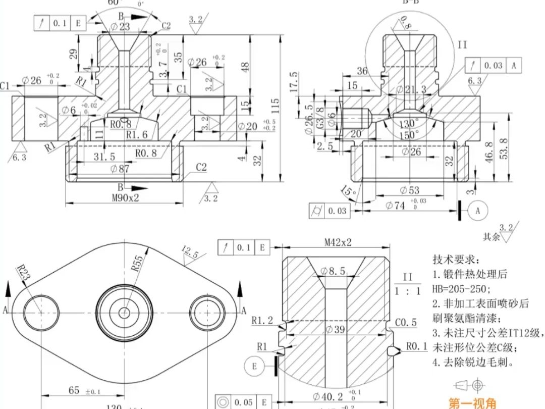 CNC技术员必会识图看图技巧,如果你还不会,那么一定要看完哔哩哔哩bilibili