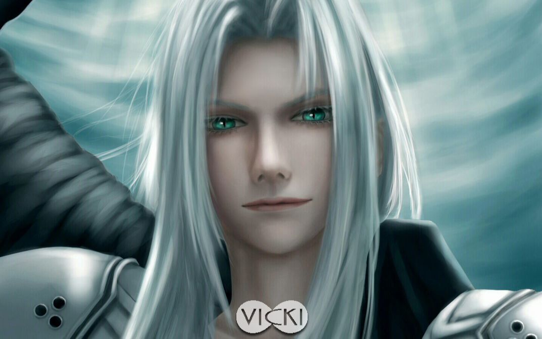 [板绘过程 ff7 萨菲罗斯