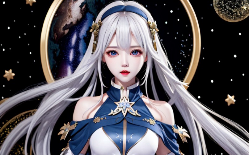 ai绘画:第一期丨2.5d古风少女优雅高贵