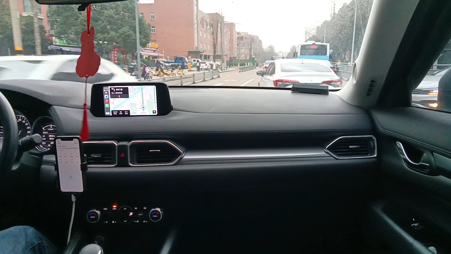 马自达cx-5副驾视角