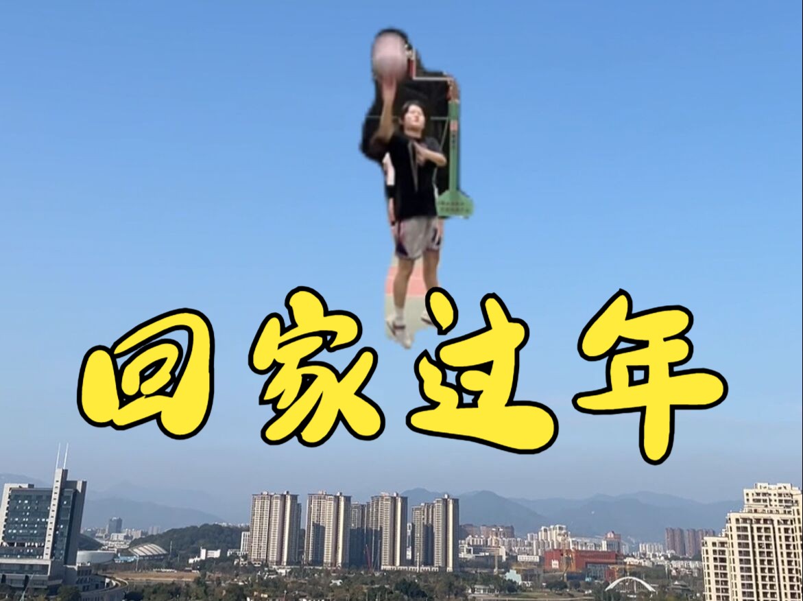 打着打着突然想回家过年了