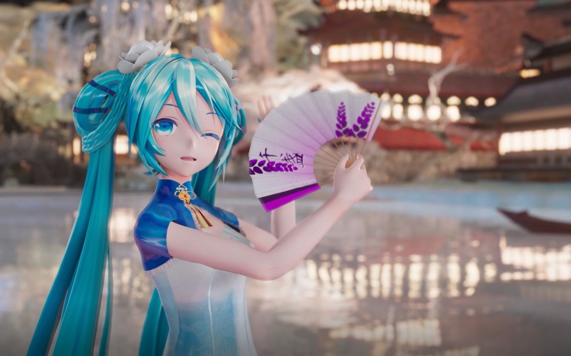 【mmd/千盏】 yyb改变式茉莉花初音 南大cac拜年祭单品