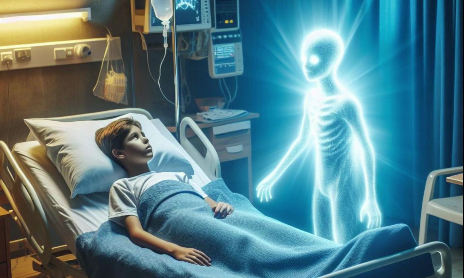 临终关怀护士:很多离开前的儿童都看到了灰人外星人 大卫·帕克