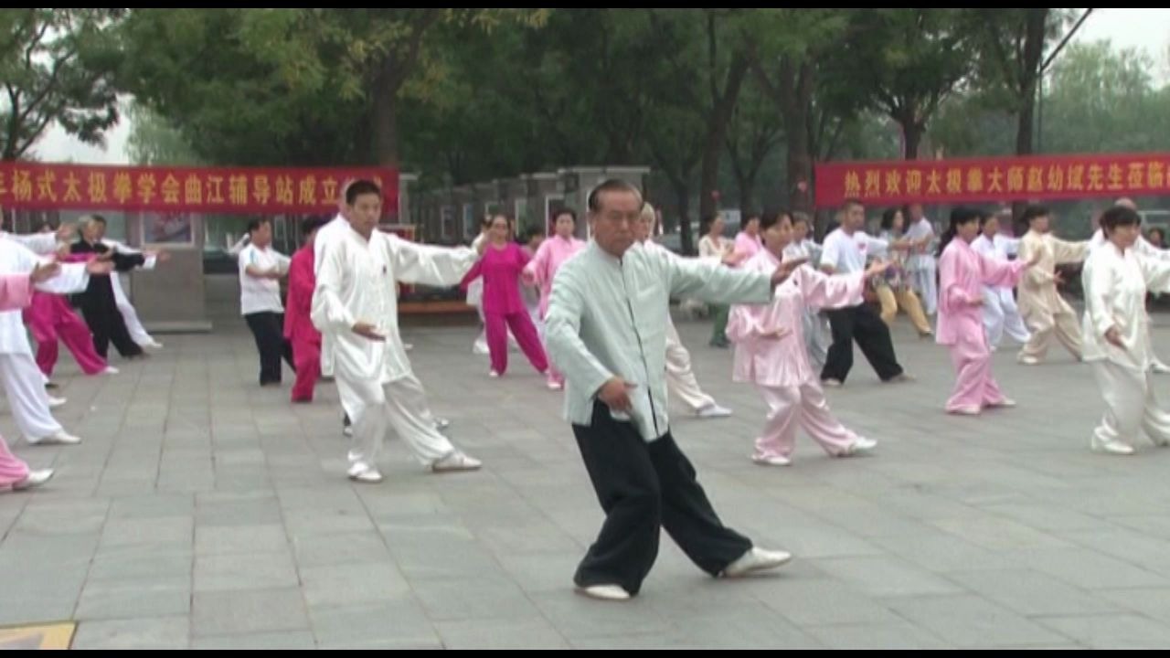 赵幼斌老师在西安曲江历年领练杨式太极拳85式精彩画面集锦(20122019)哔哩哔哩bilibili