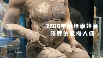 秦始皇的手办有多强？2200年前的肌肉男！