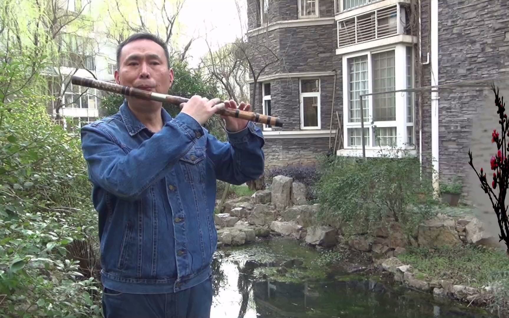 [图]三月桃花雨-笛子独奏-琴台乐坊