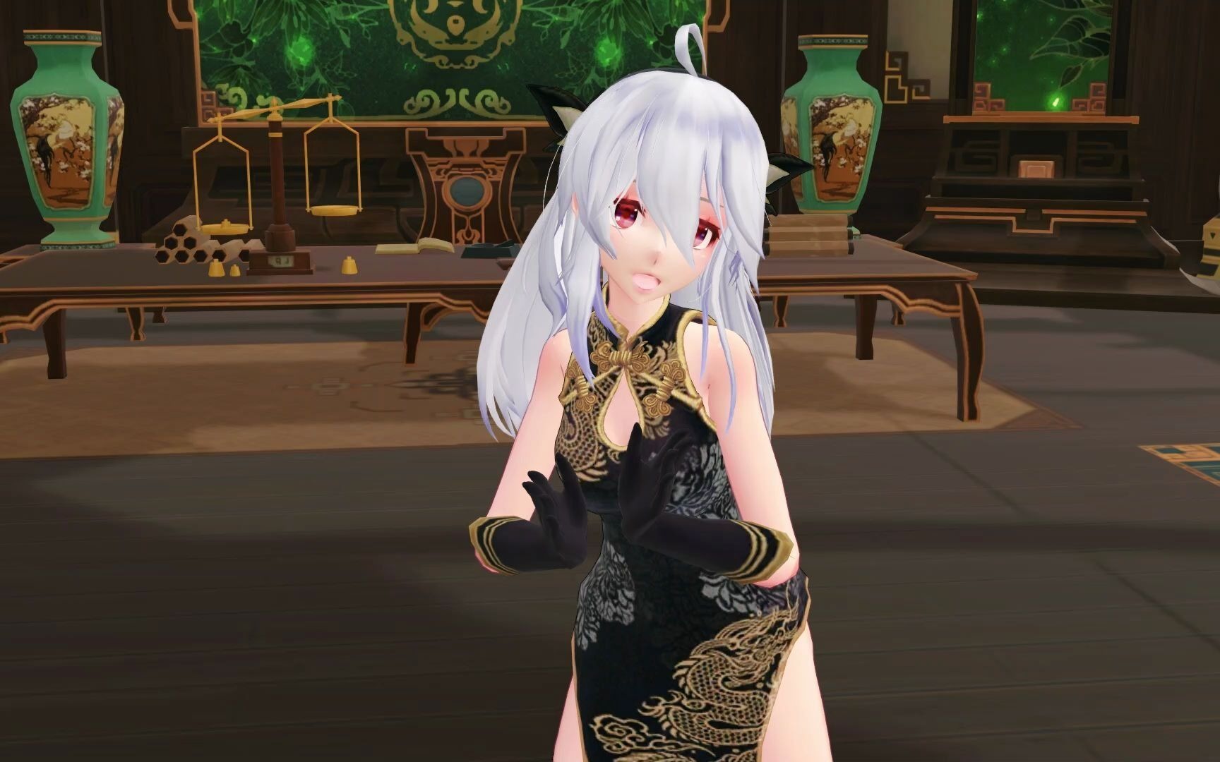 活动  【弱音mmd】旗袍弱音,旗袍赛高-与梦盛开