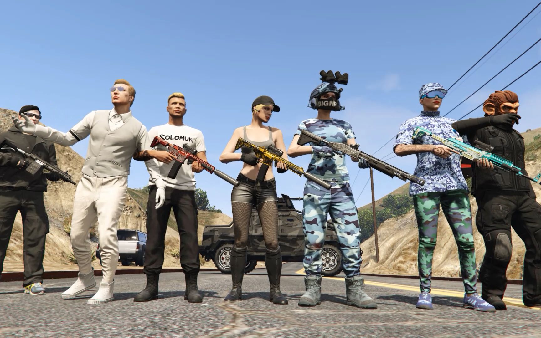 【gta5】全战局玩家和军队开战!谁会赢?_哔哩哔哩_bilibili