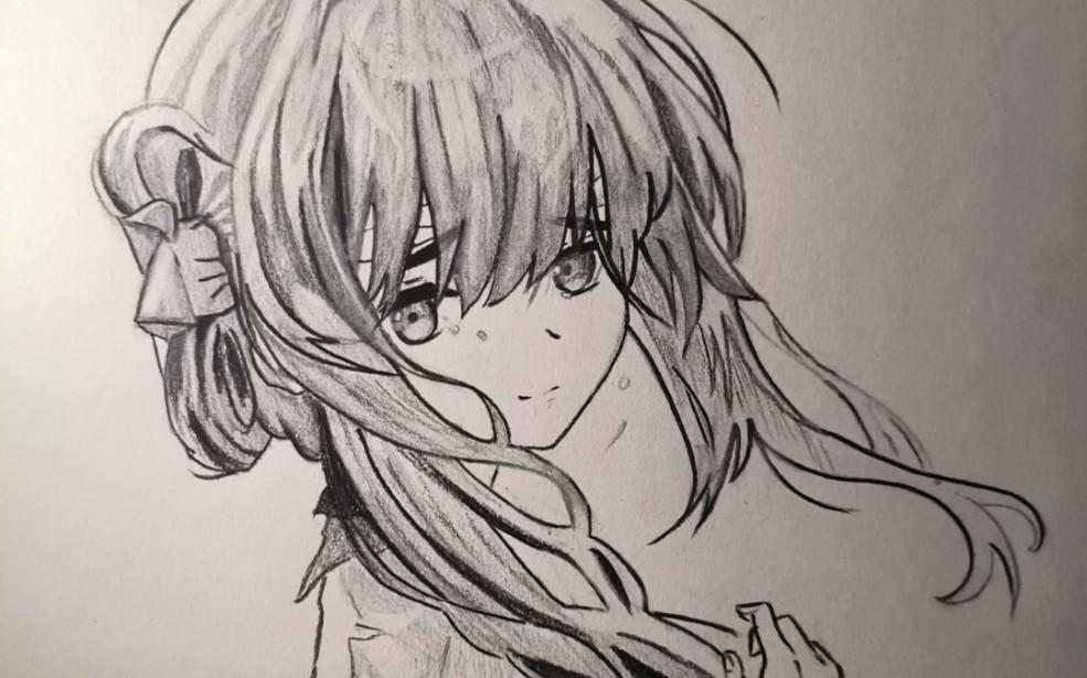 自学画画第一个视频!画个满穗ヽ(*07з`*)17