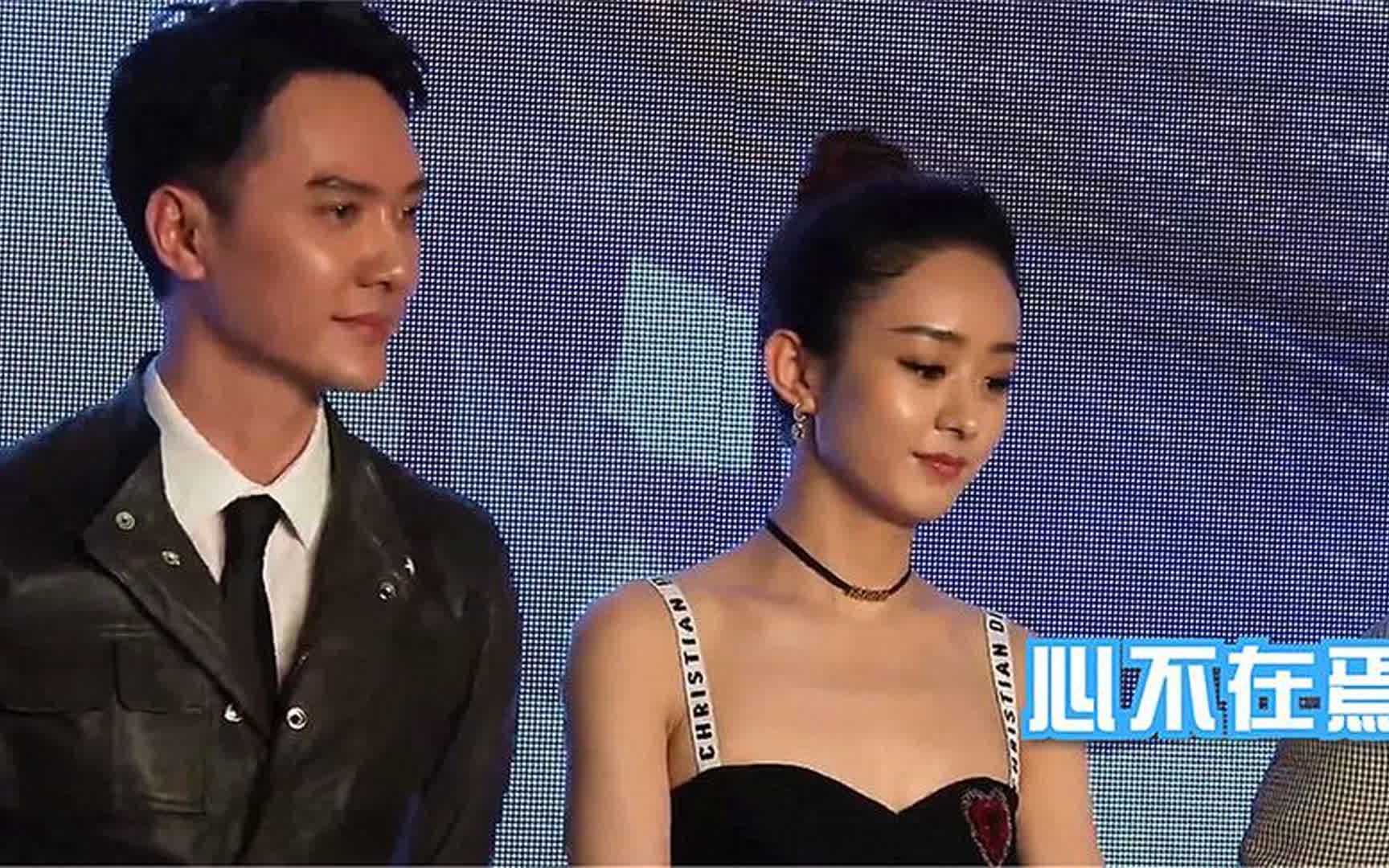 赵丽颖离婚后遇到冯绍峰,注意两人的反应,被导演拍了下来哔哩哔哩bilibili