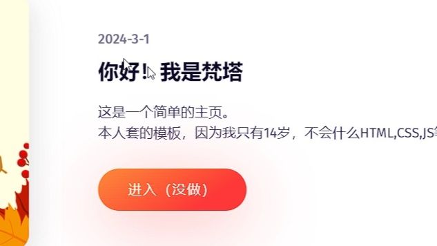 16岁女初中生做了个网站!哔哩哔哩bilibili新人向