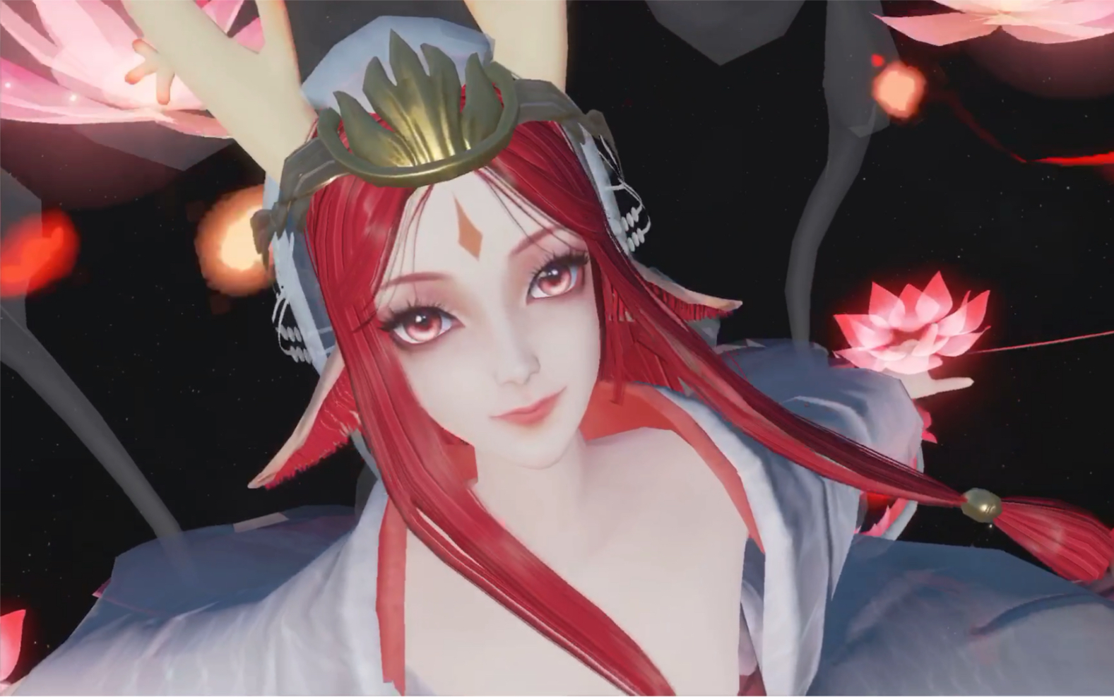 【北有星尘】《神都夜行录》唯美少司命唤灵出场画面,给你一个花飞红