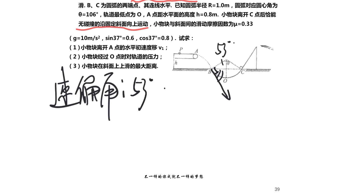 动能定理讲解哔哩哔哩bilibili