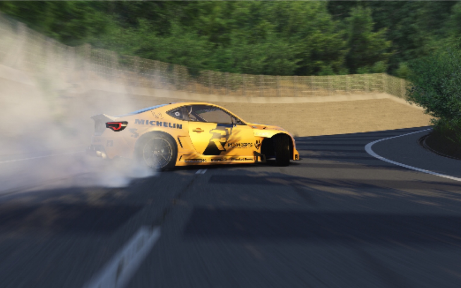 神力科莎丰田gt86山路漂移