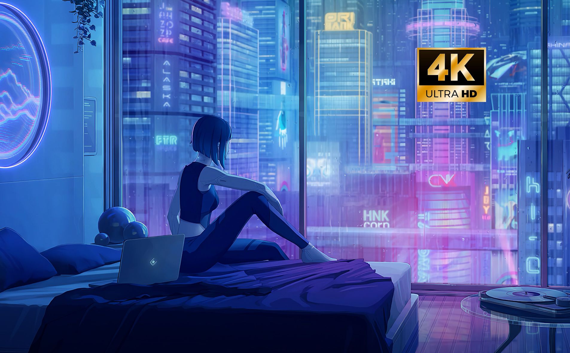 「ermakova - synth city」4k动态壁纸分享