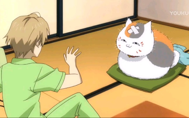 【夏目友人帐】猫咪老师炸毛了，哈哈哈哈哈哈
