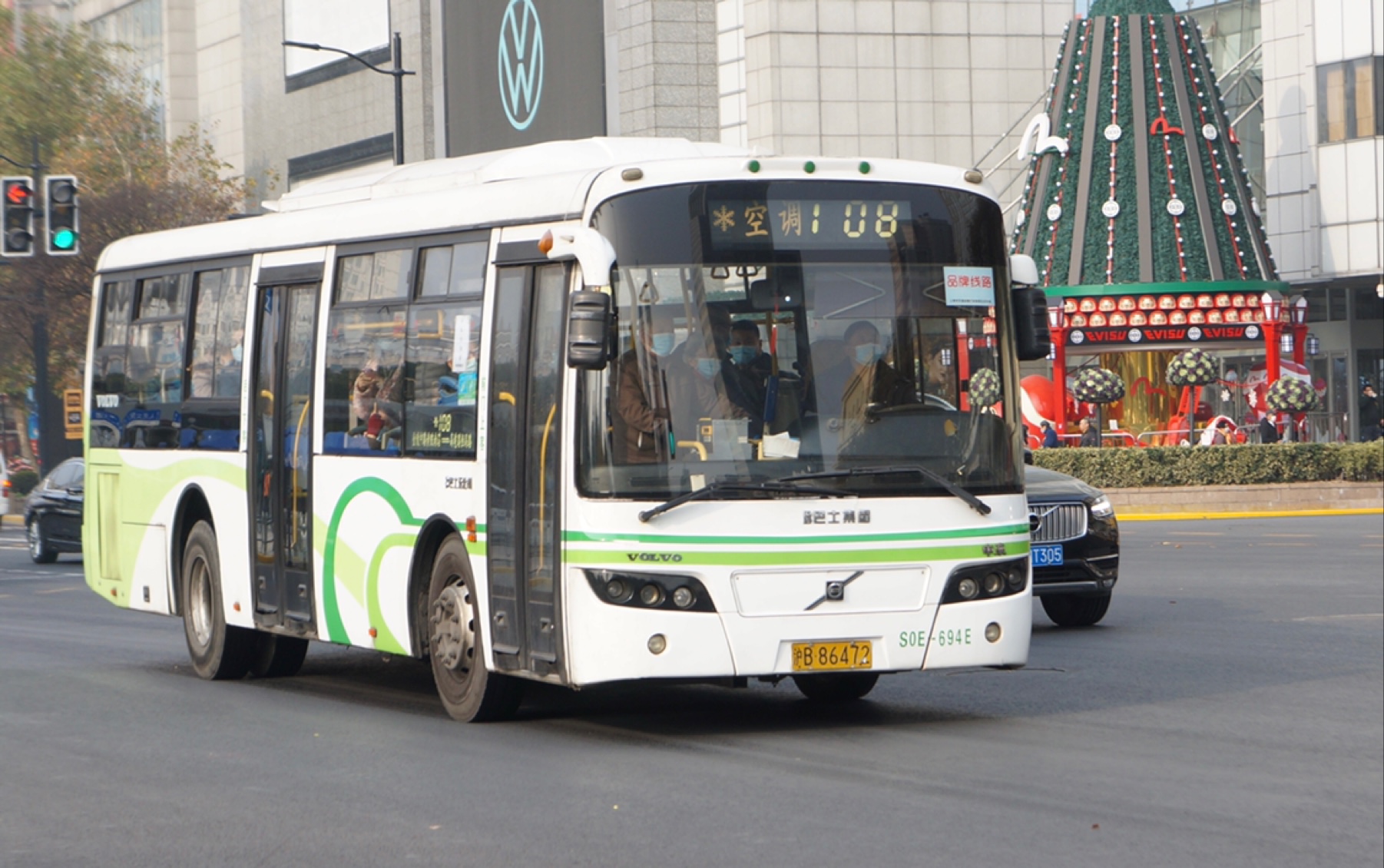 北京电车108路图片