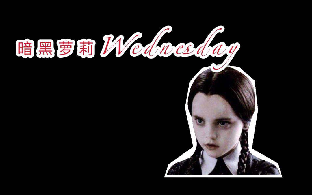 【亚当斯一家】谁还不是个暗黑小可爱wednesday(3)