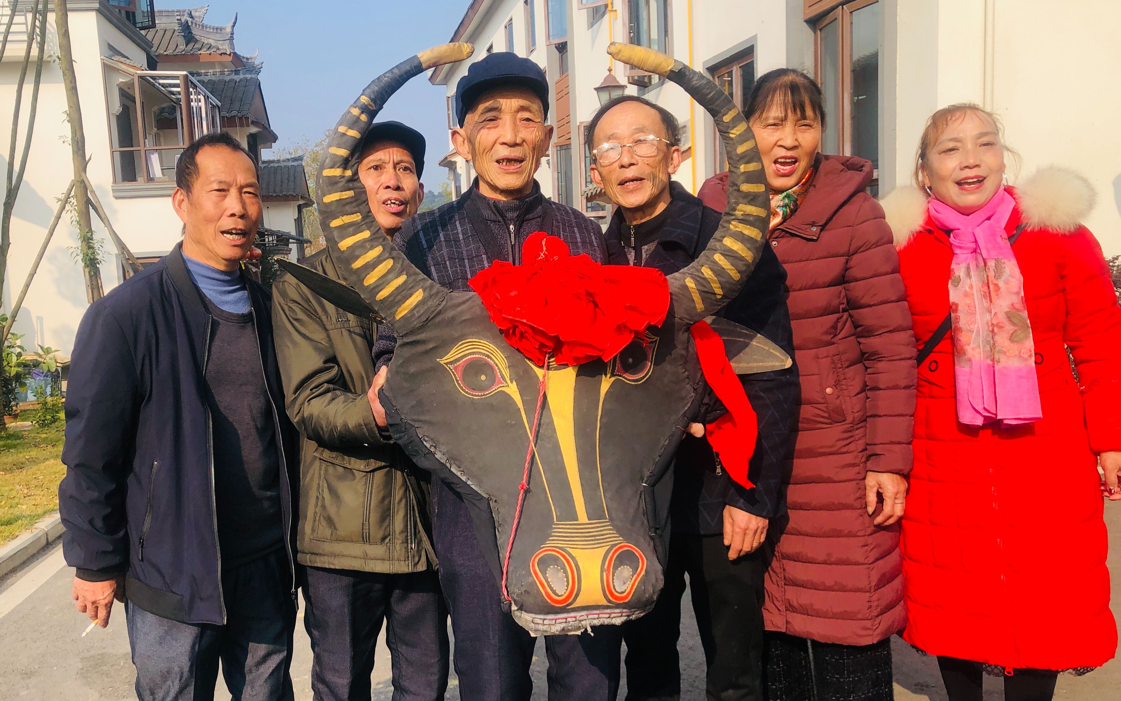 中华传统民俗表演-牛儿灯_哔哩哔哩_bilibili