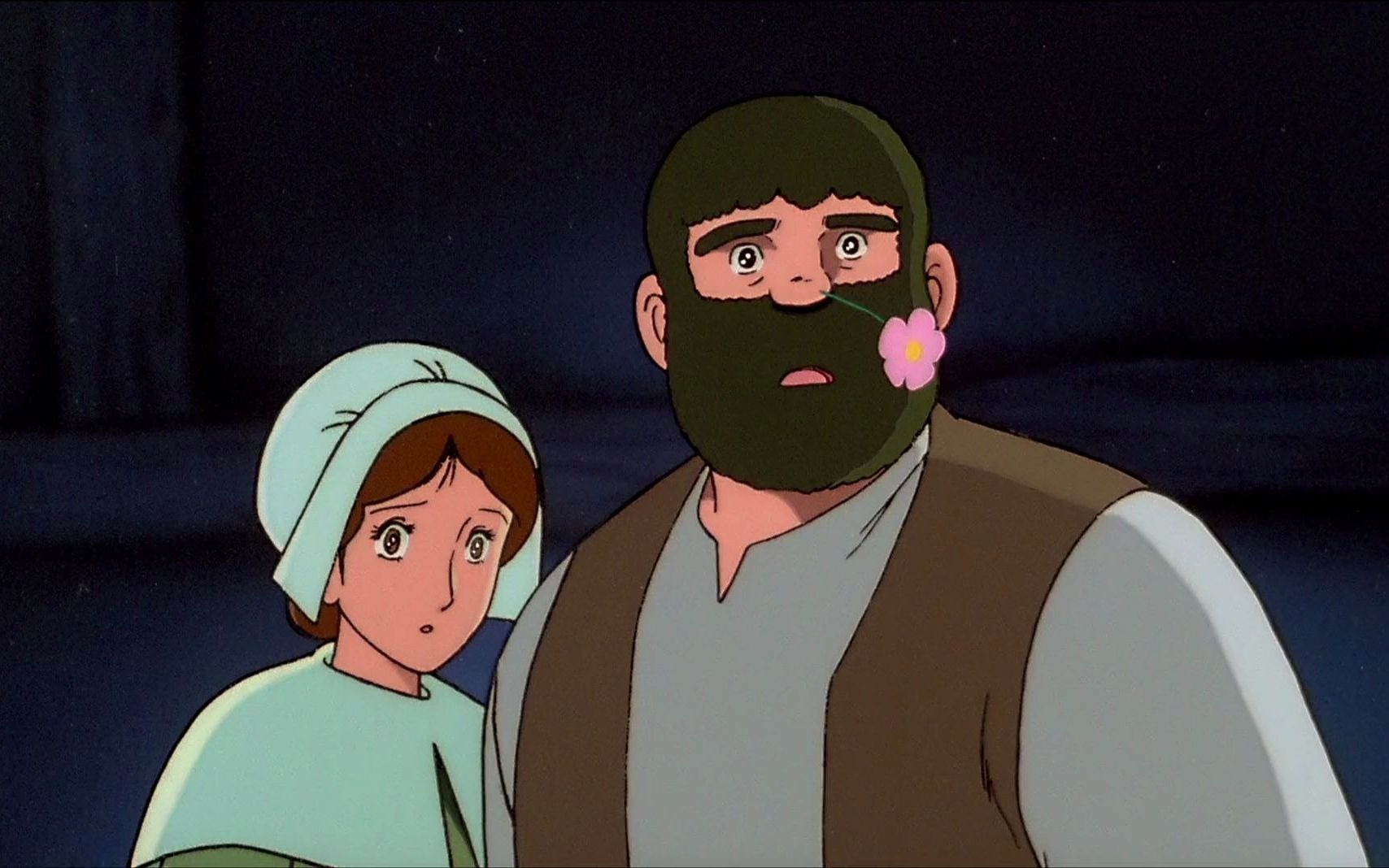 童年记忆中最诡异吓人的动画片段独角马之魔法岛镇上的人都被变成了活