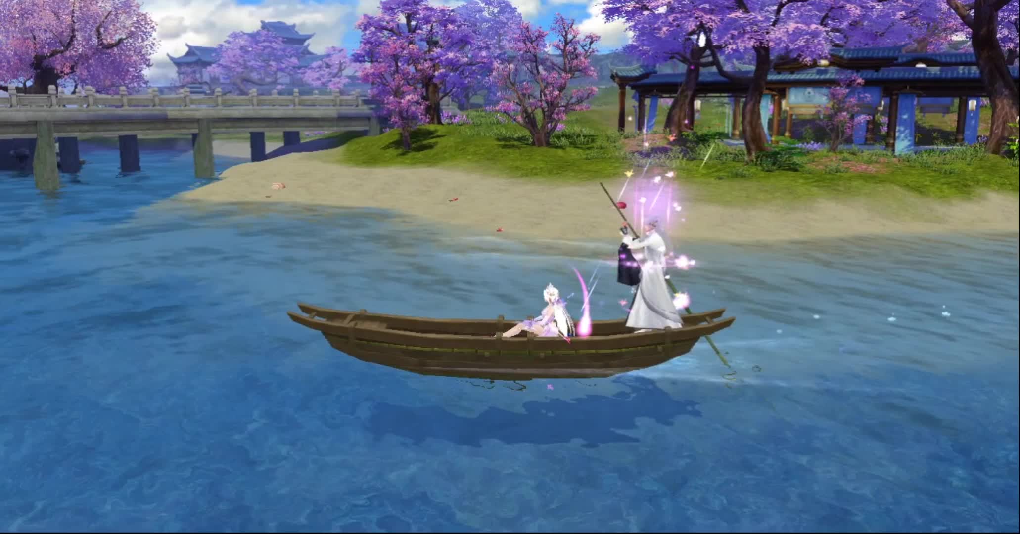 浪漫桃花岛#新天龙八部