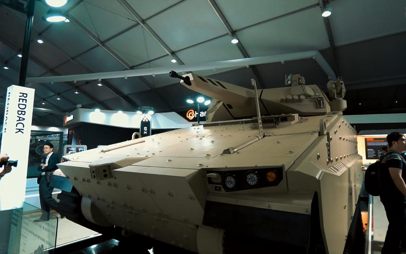 adex2019韩国as21红蜘蛛redback步兵战车201910