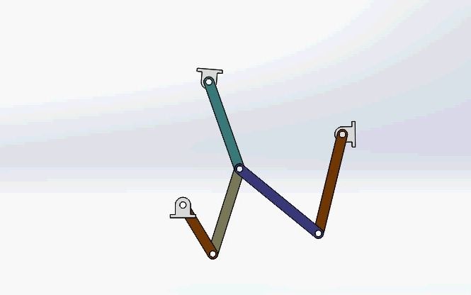 多连杆运动动画
