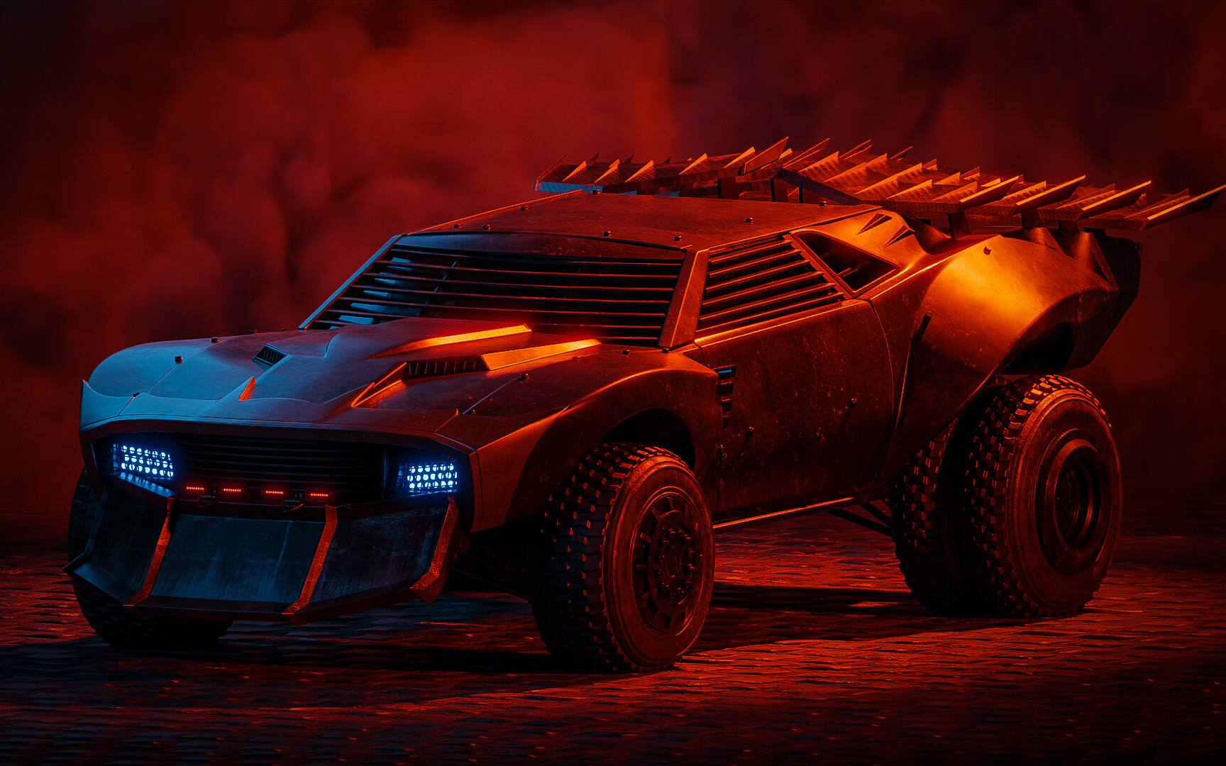 科幻赛车建模(2)